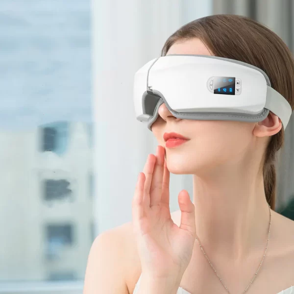 review Tính năng Máy Matxa Mắt 4D Mito cao cấp rung túi khí chăm sóc mắt nén nóng bluetooth chống nhăn mắt