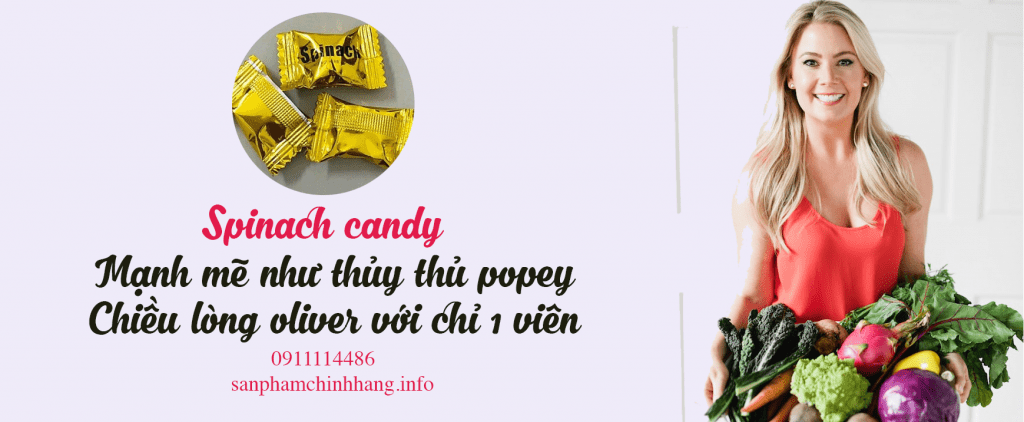 Spinach Candy – Kẹo Sâm Tăng Cường Sinh Lý Hiệu Quả Ngay